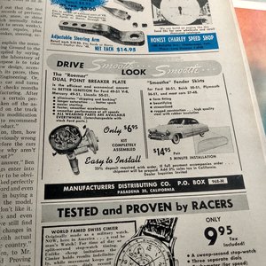 MOTOR TREND Magazine November 1951, Great Father's Day Gift!