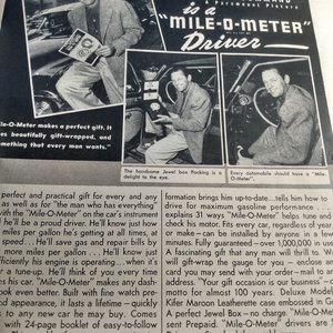 MOTOR TREND Magazine November 1951, Great Father's Day Gift!