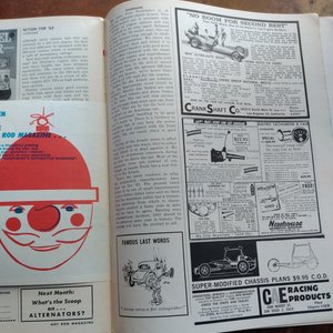 HOT ROD November 1962 Magazine, Great Father's Day Gift! Original price 50 cents!!!