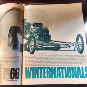 HOT ROD May 1966 Vintage Magazine, Great Father's Day Gift. Original price 50 cents!!!