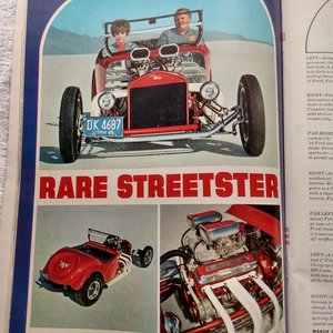 HOT ROD March 1966 Vintage Magazine, Great Father's Day Gift!