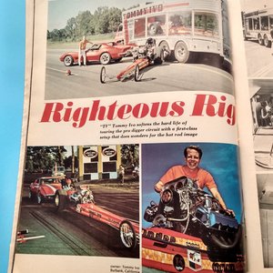 HOT ROD October 1969 Vintage Magazine, Great Father's Day Gift!