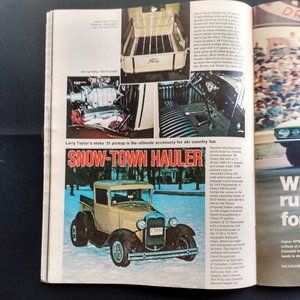 HOT ROD April 1970 Vintage Magazine, Great Father's Day Gift,Guy Gift, Original price 75 cents!!!