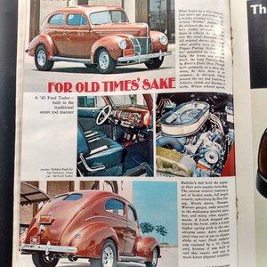 HOT ROD  September 1967 Magazine, Great gift for Dad and Grampa. Original price 50 cents!!!