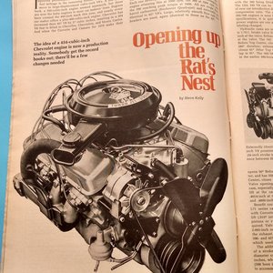 HOT ROD October 1969 Vintage Magazine, Great Father's Day Gift!