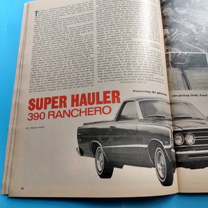 HOT ROD Magazine July 1968 Vintage Magazine, Great gift for Dad and Grampa. Original price 50 cents!!!