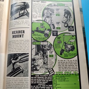 HOT ROD Magazine July 1968 Vintage Magazine, Great gift for Dad and Grampa. Original price 50 cents!!!