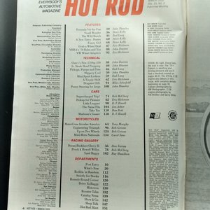 HOT ROD March 1970 Magazine Great Father's Day Gift, Guy Gift, Original price 50 cents!!!