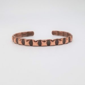 Solid Copper Open Cuff Southwestern Vintage Bracelet, Western Jewelry, Natural