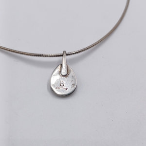 Garrison Boyd Sterling Silver Bear Claw Pendant and Snake Chain Necklace