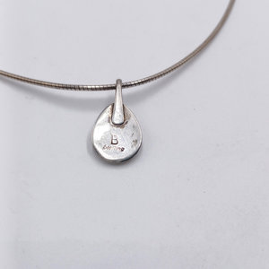 Garrison Boyd Sterling Silver Bear Claw Pendant and Snake Chain Necklace