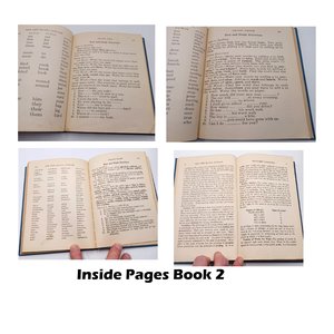 Vintage (1931 and 1950) School Age Hardcover Learning Books, Spelling, Vocabulary