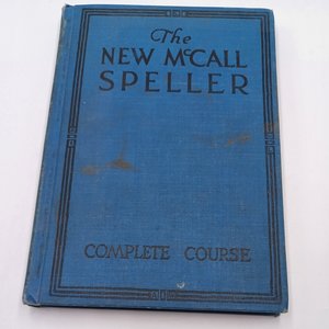 Vintage (1931 and 1950) School Age Hardcover Learning Books, Spelling, Vocabulary