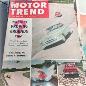 MOTOR TREND Magazine November 1951, Great Father's Day Gift!