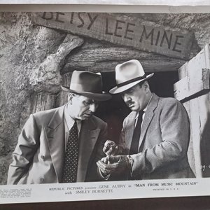 Vintage 1930's and 1940's  Gene Autry Studio 8 x 10 Black and White Original Studio Photographs-8 Total