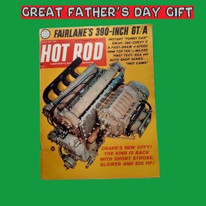 HOT ROD March 1966 Vintage Magazine, Great Father's Day Gift!