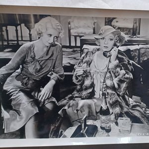 Vintage 1930-40's Dames of the Movies Studio 8 x 10 Black and White Original Studio Photographs-7 Total