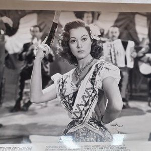 Vintage 1930-40's Dames of the Movies Studio 8 x 10 Black and White Original Studio Photographs-7 Total