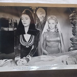 Vintage 1930-40's Dames of the Movies Studio 8 x 10 Black and White Original Studio Photographs-7 Total