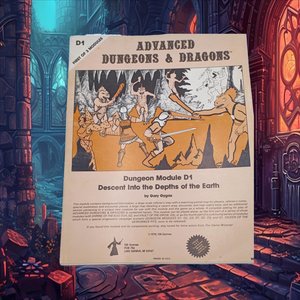 Advanced Dungeons and Dragons Module D1, 1978, Descent into the Depths of the Earth
