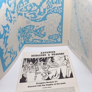 Advanced Dungeons and Dragons Module D1, 1978, Descent into the Depths of the Earth