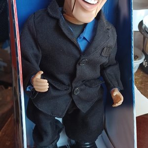 Vintage Senator Barack Obama Dancing Rockstar, Fun Singing Character Ex President Doll, New in Box