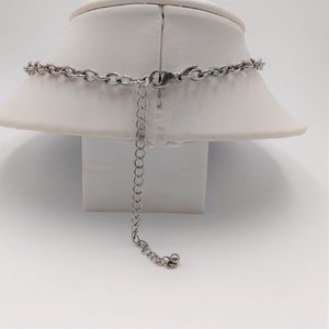 Premiere Designs "Garden Gate" Silver tone and Rhinestone Floral Statement Necklace Earrings Jewelry Set