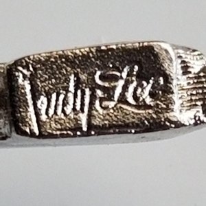 Vintage Large Signed Judy Lee Mid Century Silver Tone Multi-Flower Brooch, Gift for Her
