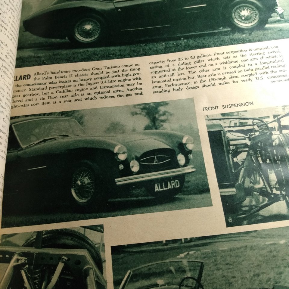 MOTOR TREND  February 1958 Magazine, Great Father's Day Gift!