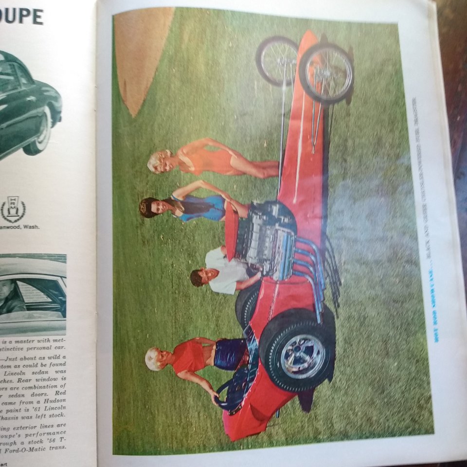 HOT ROD November 1962 Magazine, Great Father's Day Gift! Original price 50 cents!!!