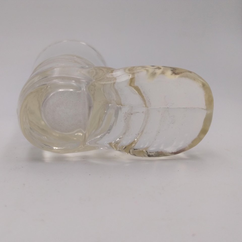 Vintage Glass Boot Toothpick/Match Holder, Shot glass, Collectable