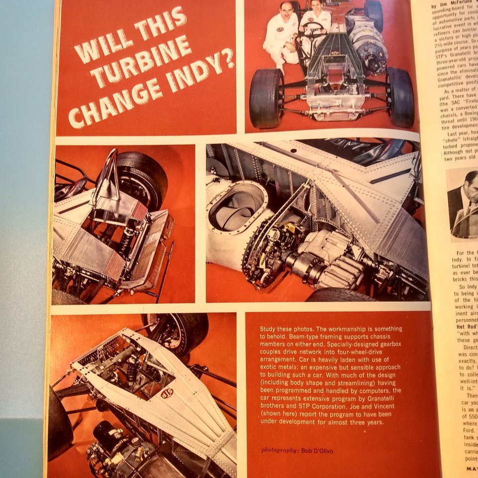 HOT ROD May 1967 Vintage Magazine, Great gift for Dad and Grampa. Original price 50 cents!!!