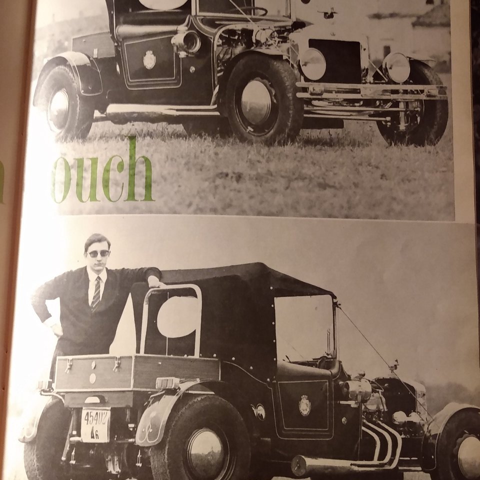 HOT ROD January 1967 Vintage Magazine, Great Father's Day Gift!. Original price 50 cents!!!