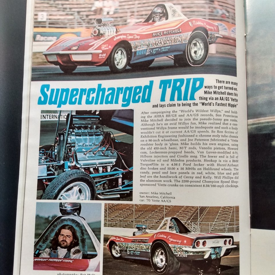 HOT ROD March 1970 Magazine Great Father's Day Gift, Guy Gift, Original price 50 cents!!!