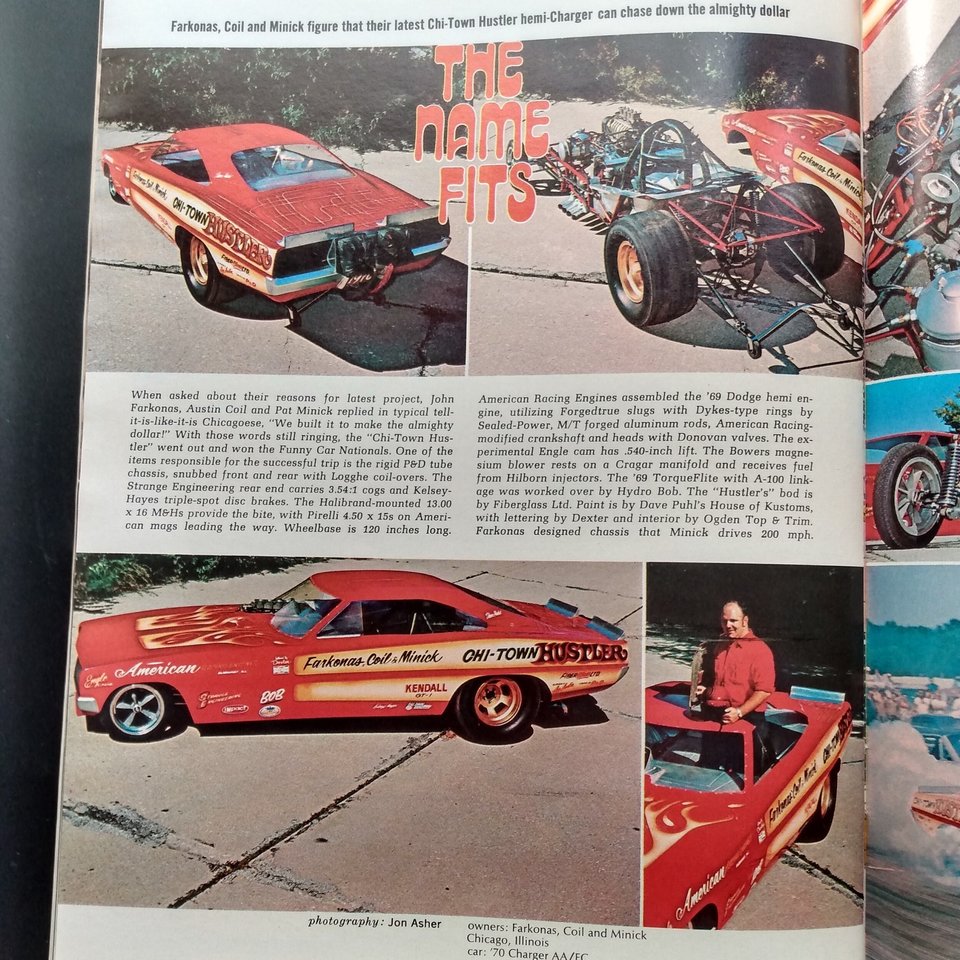 HOT ROD March 1970 Magazine Great Father's Day Gift, Guy Gift, Original price 50 cents!!!