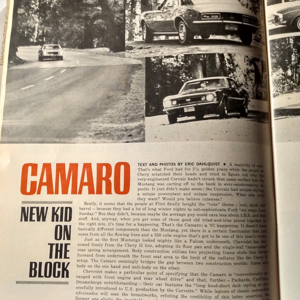 HOT ROD January 1967 Vintage Magazine, Great Father's Day Gift!. Original price 50 cents!!!