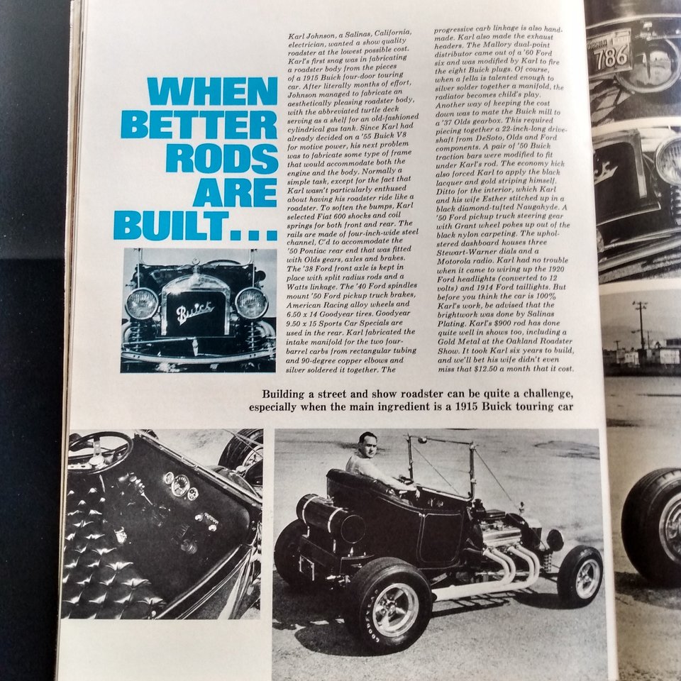 HOT ROD May 1970 Vintage Magazine, Great Father's Day Gift, Guy Gift, Original price 75 cents!!!