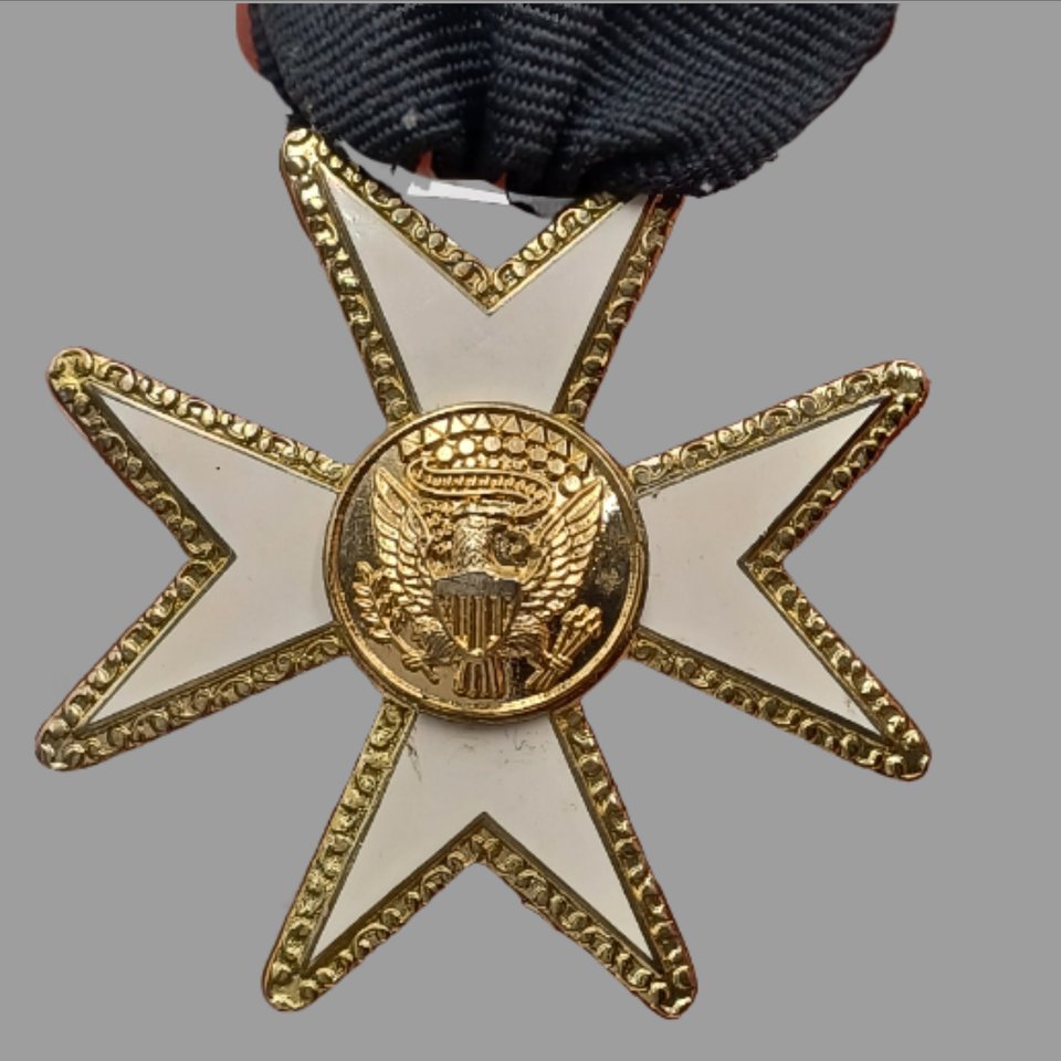 2 Masonic Knights Templar Membership Medals Pair, Missouri and Arizona